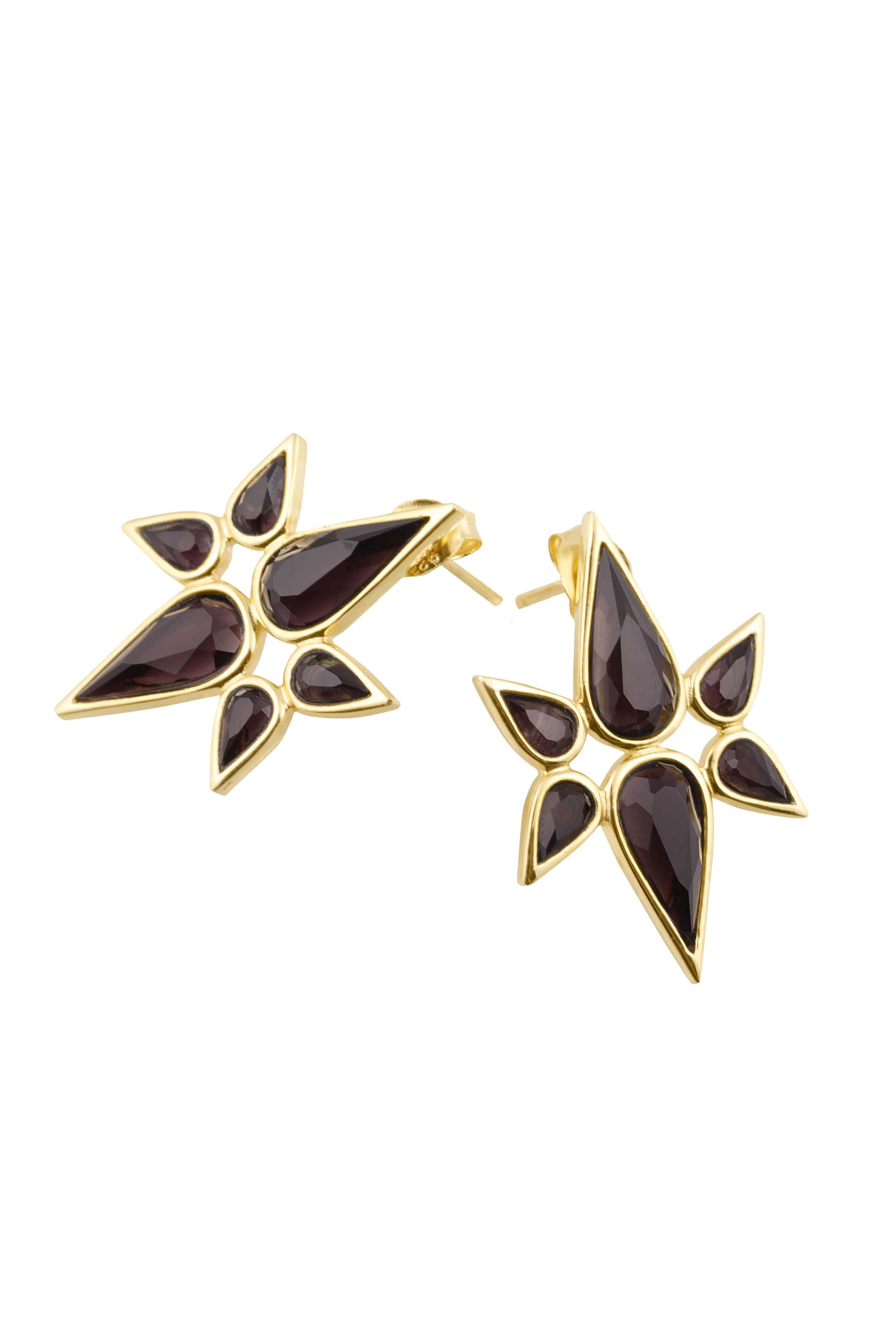 Dark Garden Earrings - Kyvengy jewelry